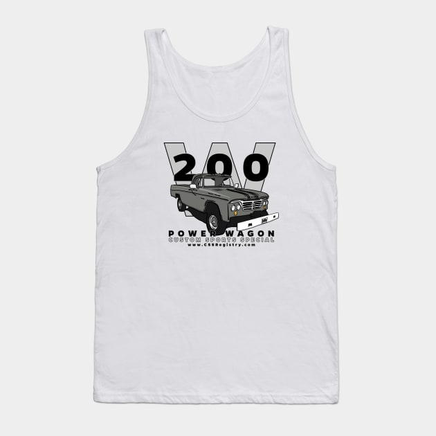 W200 Power Wagon CSS Tank Top by BenSimons